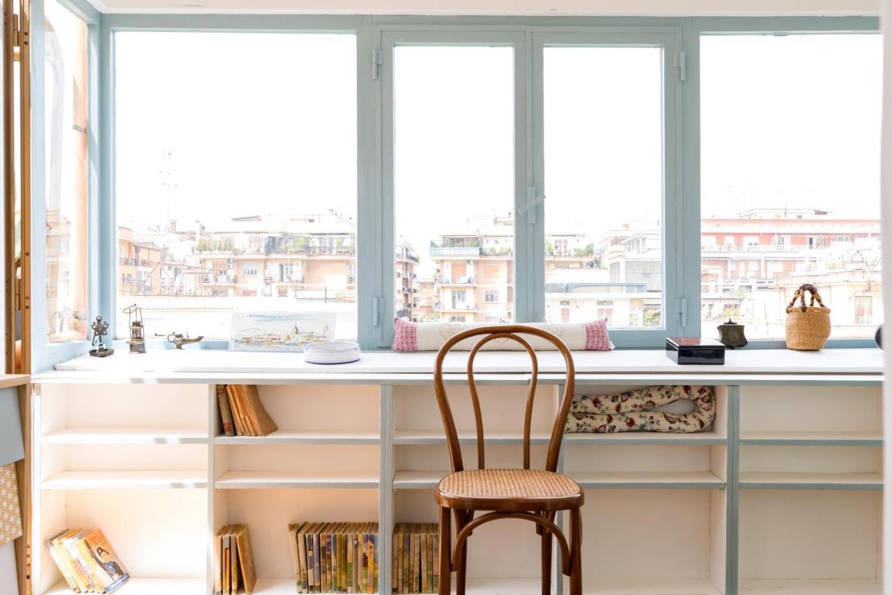 Rome Top Floor With Terrace Exterior foto