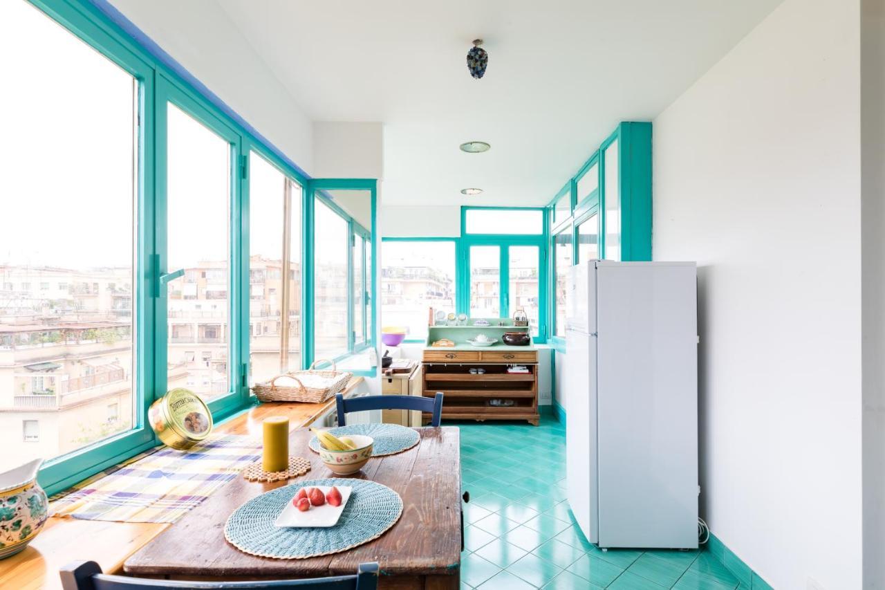 Rome Top Floor With Terrace Exterior foto